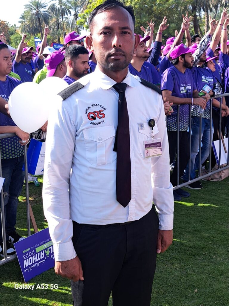 QRSS security team securing the Lulu Marathon in Dubai