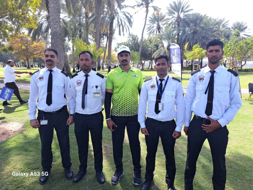 QRSS security team securing the Lulu Marathon in Dubai