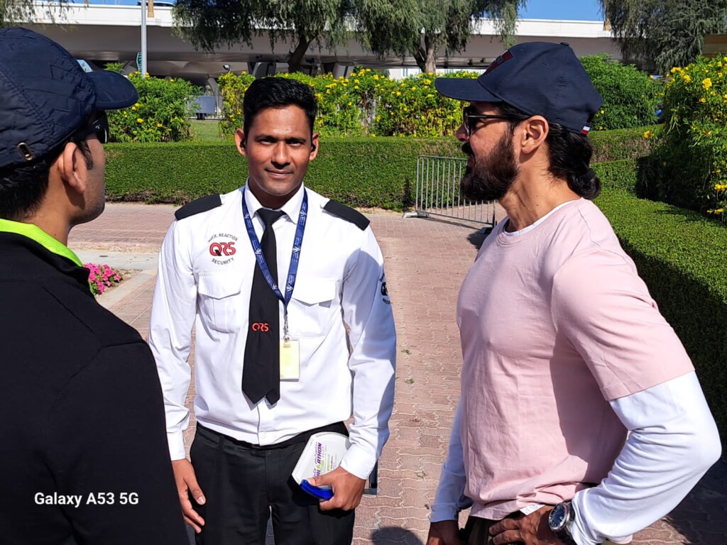 QRSS security team securing the Lulu Marathon in Dubai